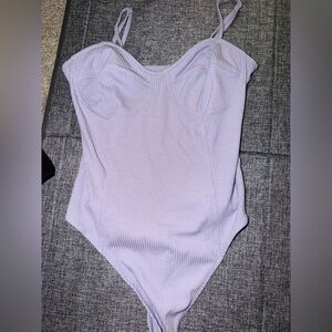 Me to We Light Purple Bodysuit